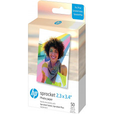 Фотобумага / Фотопленка HP Sprocket ZINK Paper для мгновенной печати 2.3x3.4 дюйма 50 листов