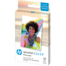 Фотобумага / Фотопленка HP Sprocket ZINK Paper для мгновенной печати 2.3x3.4 дюйма 20 листов