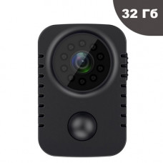 Мини видеокамера с датчиком движения, ночным виденьем и записью на карту памяти Yescool MD29, FullHD 1080P, 32 Гб
