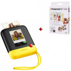 Камера моментальной печати Polaroid POLARPOD POP Yellow + Набор бумаги в Подарок!
