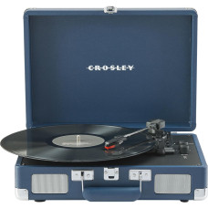 Проигрыватель винила Crosley Cruiser Deluxe Plus CR8005F-IB Ink Blue c Bluetooth Проигрыватель винила Crosley Cruiser Deluxe Plus CR8005F-IB Ink Blue c Bluetooth