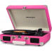 Проигрыватель винила Crosley Cruiser Deluxe Pink с Bluetooth