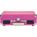 Проигрыватель винила Crosley Cruiser Deluxe Pink с Bluetooth