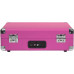 Проигрыватель винила Crosley Cruiser Deluxe Pink с Bluetooth