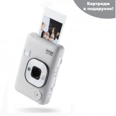 Камера моментальной печати Fujifilm Instax Mini LiPlay White + Набор бумаги в Подарок!
