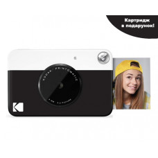 Камера моментальной печати Kodak PRINTOMATIC Black + Набор бумаги в Подарок!