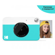 Камера моментальной печати Kodak PRINTOMATIC Blue + Набор бумаги в Подарок!