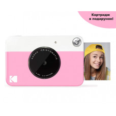 Камера моментальной печати Kodak PRINTOMATIC Pink + Набор бумаги в Подарок!