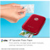 Камера моментальной печати и портативный фотопринтер HP Sprocket 2 в 1 Red + Набор бумаги в Подарок!  Камера моментальной печати и портативный фотопринтер HP Sprocket 2 в 1 Red + Набор бумаги в Подарок!