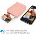Фотопринтер портативный  HP Sprocket Photo Print Blush Pink + Набор бумаги в Подарок! 