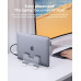 Подставка для ноутбука вертикальная, универсальная Hagibis Vertical Gravity Laptop Stand Transparent Acrylic Подставка для ноутбука вертикальная, универсальная Hagibis Vertical Gravity Laptop Stand Transparent Acrylic