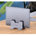 Подставка для ноутбука вертикальная, универсальная Hagibis Vertical Gravity Laptop Stand Aluminum Подставка для ноутбука вертикальная, универсальная Hagibis Vertical Gravity Laptop Stand Aluminum