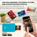 Фотопринтер моментальной печати Kodak Step iOS & Android Blue + Набор бумаги в Подарок