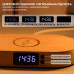 Cветильник ночник с часами и беспроводной зарядкой WR08 (00-0001283) Cветильник ночник с часами и беспроводной зарядкой WR08 (00-0001283)
