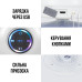 Колонка портативная влагозащищенная для ванной комнаты с Bluetooth White (00-0001347)  Колонка портативная влагозащищенная для ванной комнаты с Bluetooth White (00-0001347)