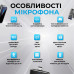 Микрофон петличный беспроводной для смартфона 2 микрофона с зарядным кейсом, разъем Type-C Микрофон петличный беспроводной для смартфона 2 микрофона с зарядным кейсом, разъем Type-C