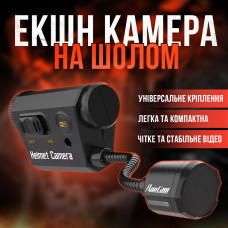 Экшн камера тактическая на каску / шлем RunCam Helmet с WiFi (без карты памяти)
