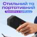Радиоприемник / Bluetooth-колонка с аккумулятором LED дисплей HF216 ( FM, USB, MP3, MicroSD) Black