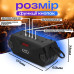 Радиоприемник / Bluetooth-колонка с аккумулятором LED дисплей HF216 ( FM, USB, MP3, MicroSD) Black