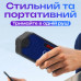 Радиоприемник / Bluetooth-колонка с аккумулятором LED дисплей HF216 ( FM, USB, MP3, MicroSD) Blue