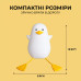 Cветильник ночник силиконовый Сидящая утка со встроенным аккумулятором, 2 режима свечения и таймер (00-0001278) Cветильник ночник силиконовый Сидящая утка со встроенным аккумулятором, 2 режима свечения и таймер (00-0001278)