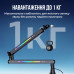 Стійка-пантограф для мікрофона посилена NB-F50 RGB для Blue Yeti / QuadCast / SoloCast / Samson Black Стійка-пантограф для мікрофона посилена NB-F50 RGB для Blue Yeti / QuadCast / SoloCast / Samson Black