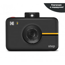 Камера моментальной печати Kodak Step Black + Набор бумаги в Подарок