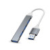 USB хаб / концентратор OEM UH05, хаб 4в1: 3 x USB 2.0, 1 x USB 3.0 Grey (00-0001128) USB хаб / концентратор OEM UH05, хаб 4в1: 3 x USB 2.0, 1 x USB 3.0 Grey (00-0001128)