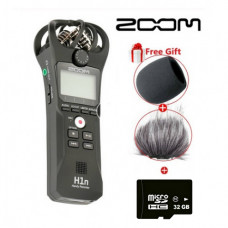 Диктофон цифровой Zoom H1n Black + Ветрозащита + Карта памяти 32 Гб